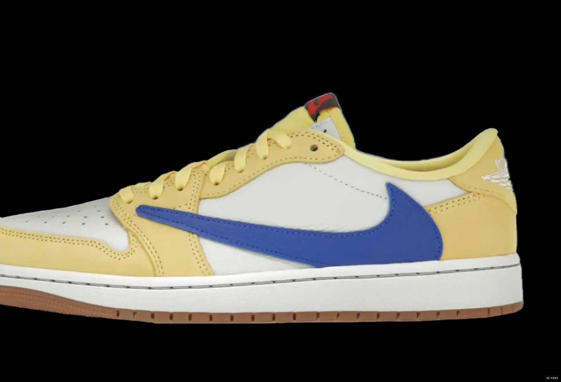 Travis 1 W OG Low Jordan Scott Retro Canary SP 0707